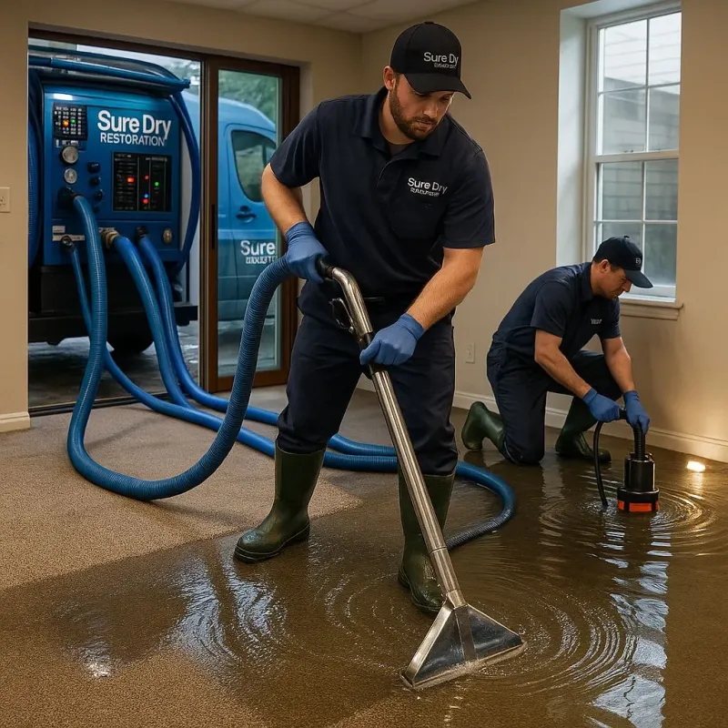 Water Extraction and Removal process in Chatham County, GA